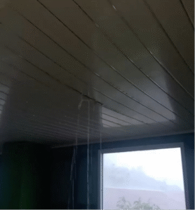 Viral! Atap Bocor di Ruangan Ibu dan Anak RS Muyang Kute Bener Meriah, Pasien Terancam