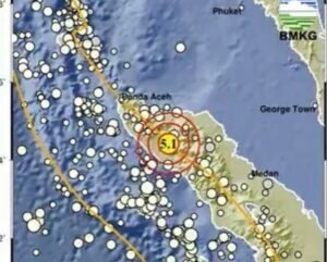 Gempa Magnitudo 5,1 Guncang Aceh, Terasa Hingga Takengon