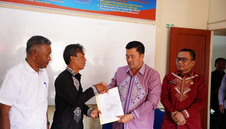 Bupati Haili Yoga Tunjuk Heri Yanto Ilham Jadi Plt Inspektur Aceh Tengah