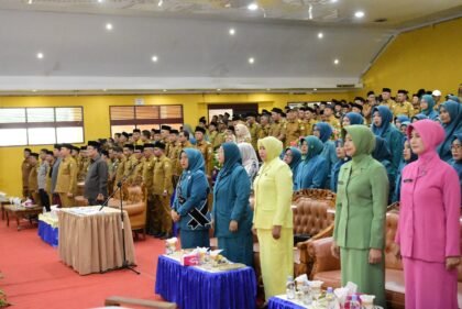 Pelantikan dan Pengukuhan TP PKK, Posyandu, Bunda PAUD, dan FORIKAN Tingkat Kecamatan dan Kampung, Perkuat Program Pembangunan Berbasis Kampung di Aceh Tengah