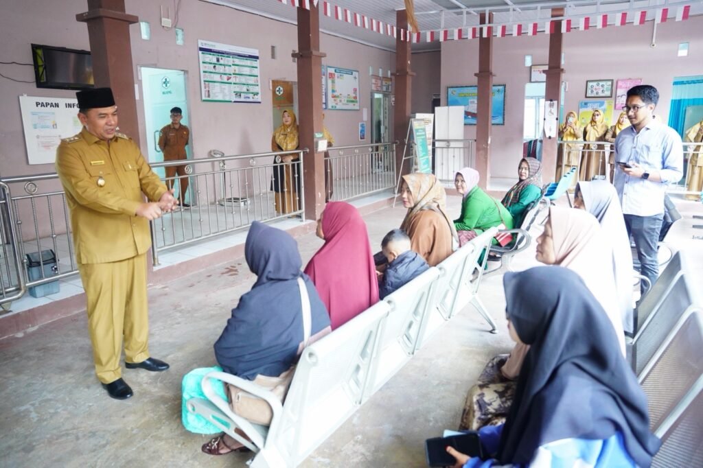 Wakil Bupati Muchsin Hasan Sidak Pukesmas Pegasing